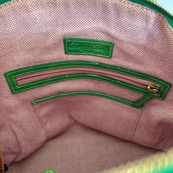 Dooney & Bourke Apple Green Patent Leather Women's Satchel Bag - Picture 3 of 12